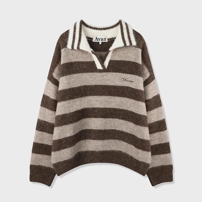 Stripe Rugby Knit_3Colors