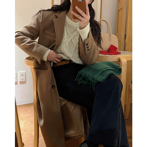 [Various Ways] 클래식 싱글 롱 코트