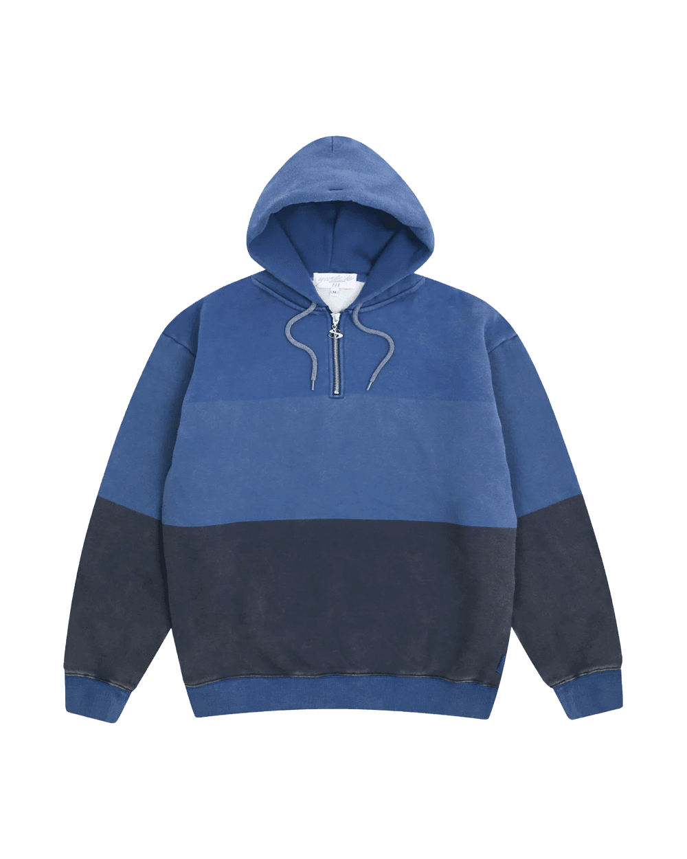 Phantasy Quarterzip Hood Indigo