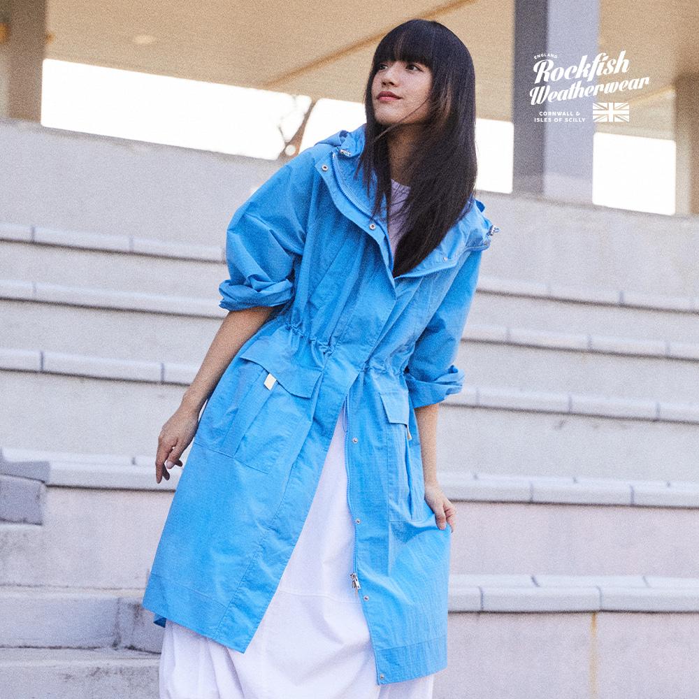 RIPSTOP WIND&RAIN PROOF COAT - BLUE