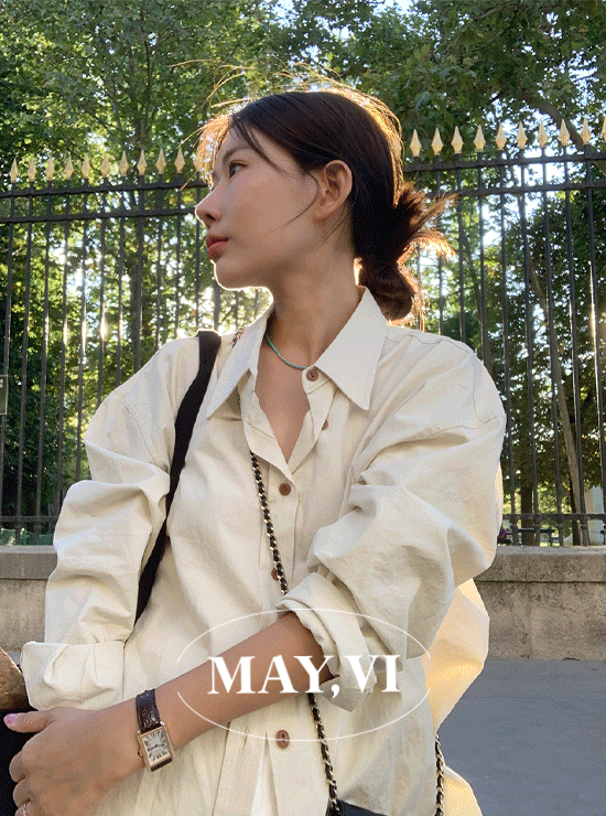 [Mayvi] Hackney shirts (4 color)