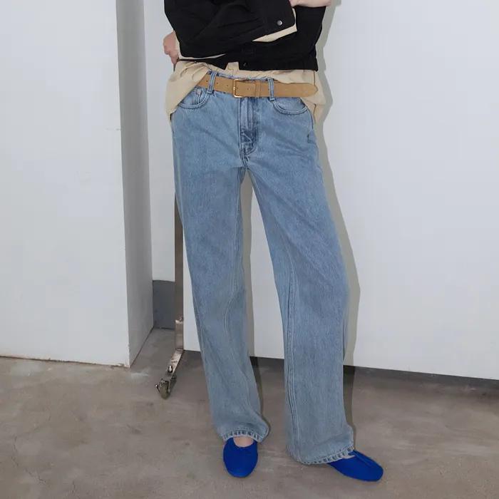 나이보더 빈티지 워싱 데님 팬츠 (5color)