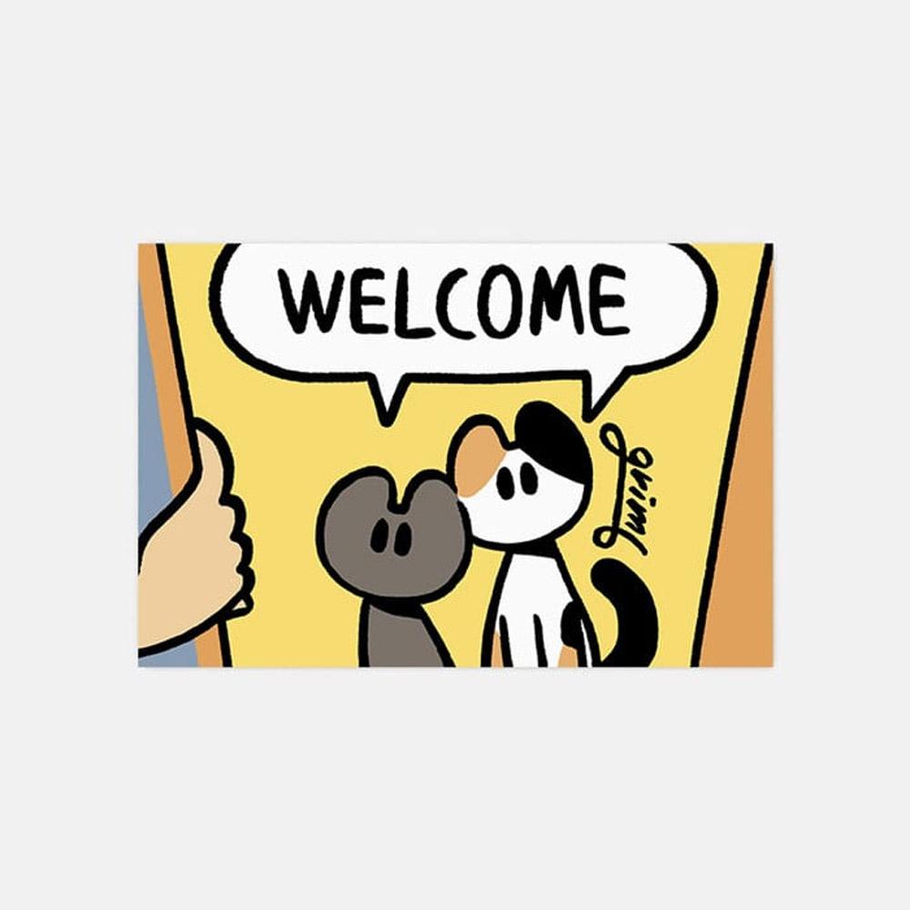 그림비 작가, WELCOME 소프트 규조토 발매트