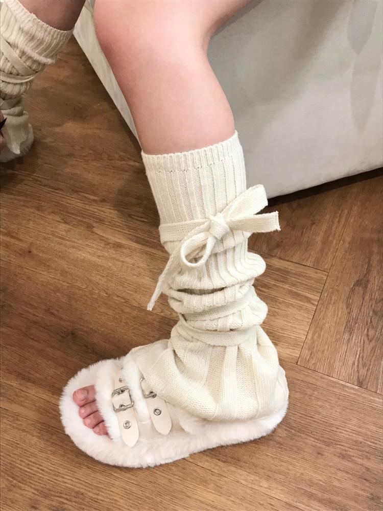 [히피디피] 울 니팅 레그워머 (3color)