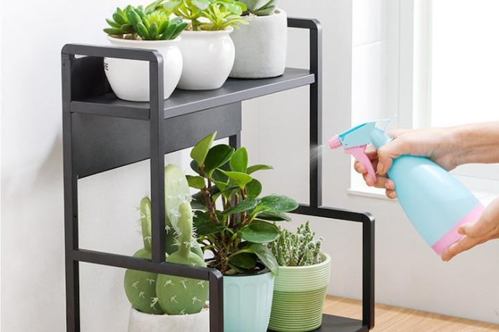 이지 스틸 미니 선반 2단