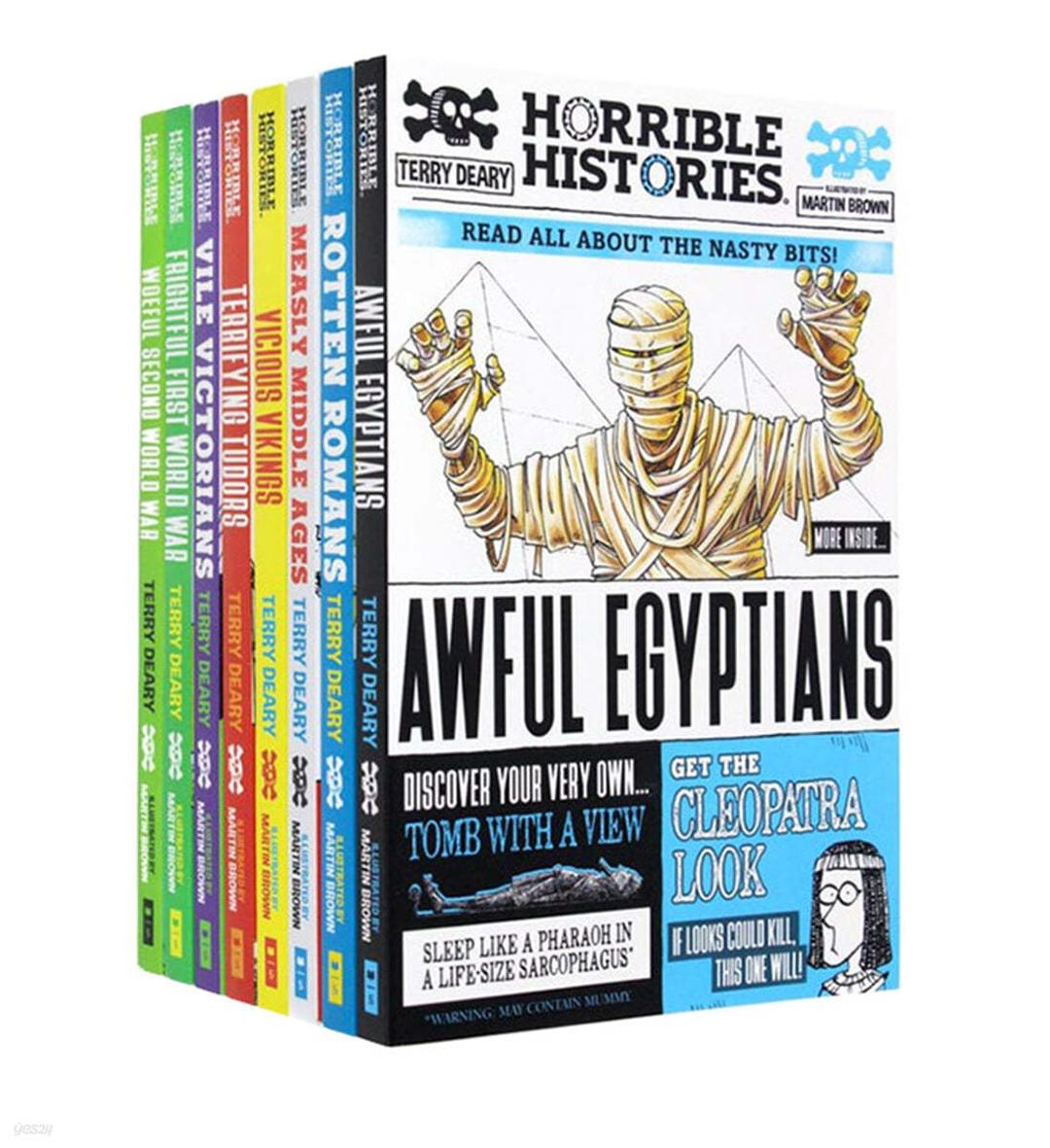 Horrible Histories 8종 Box Set - 예스24