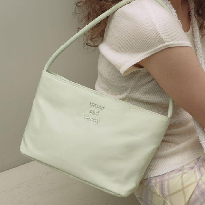 [29단독] Near Flat Bag _ Pistachio