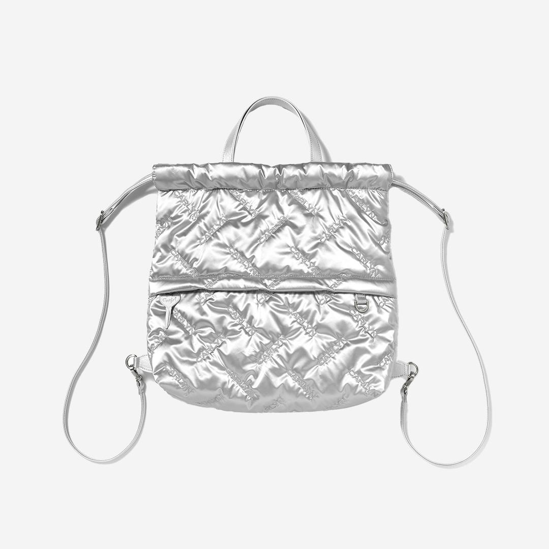 Carlyn Twee Backpack Silver_H73314010S