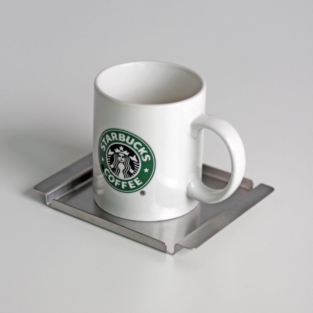 스텐 차받침 티 컵코스터 받침대 트레이