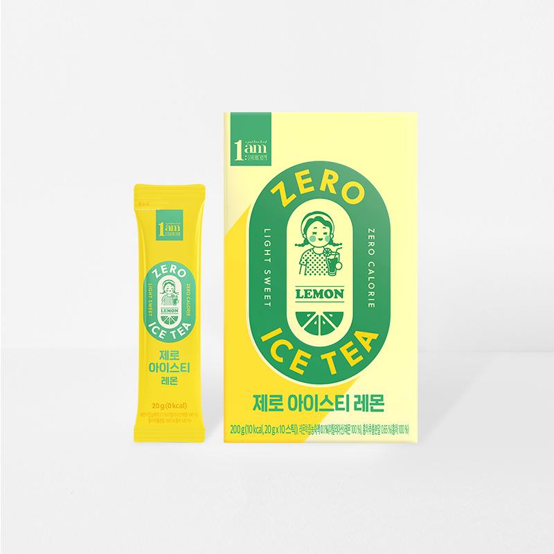 제로 아이스티 레몬