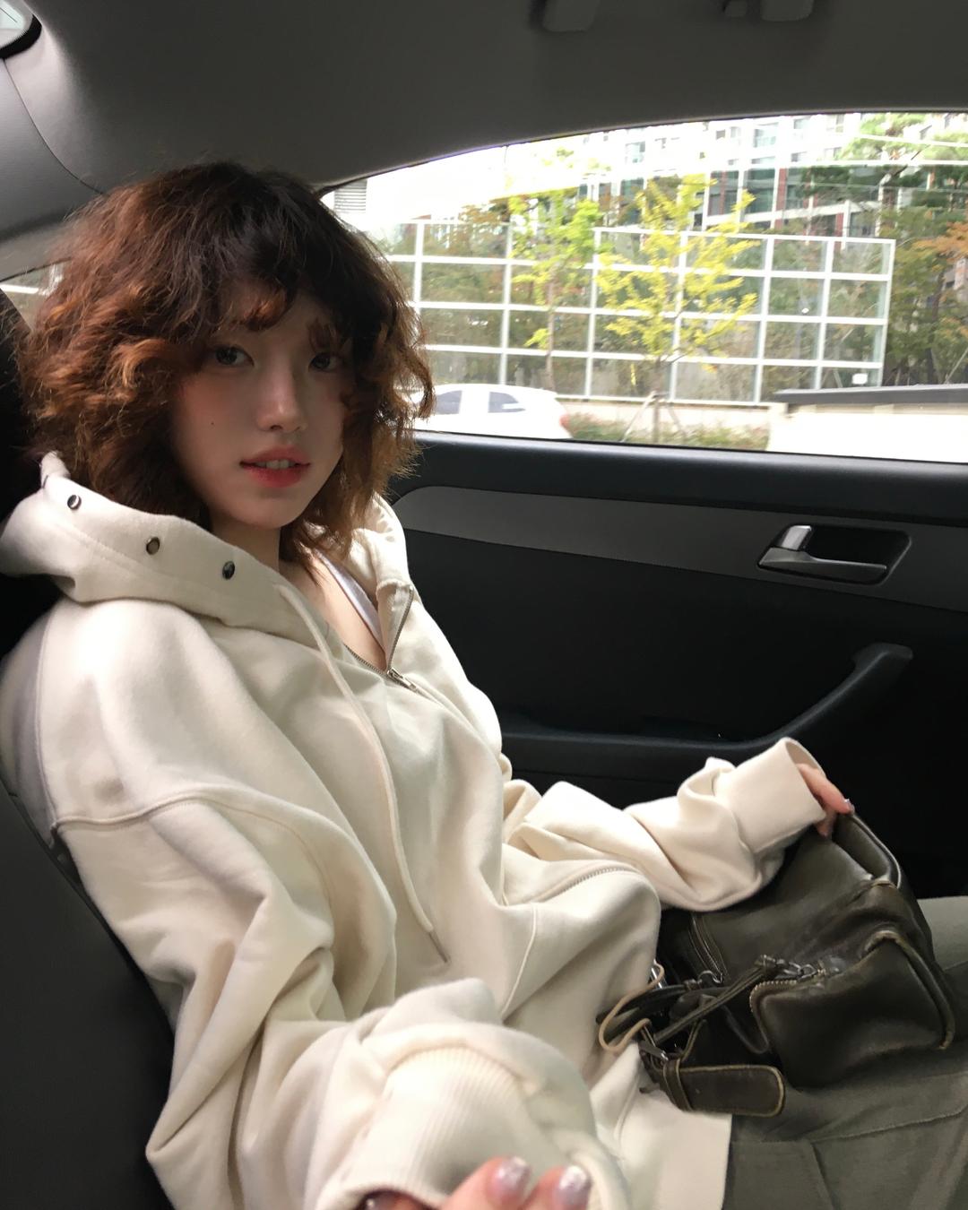 루샤드 스터드 후드집업