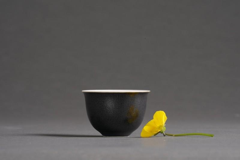 [토림도예 X 무심헌] 백련(百煉) 현색(玄色) 찻잔