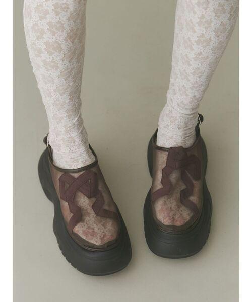 RIBBON mesh sabot