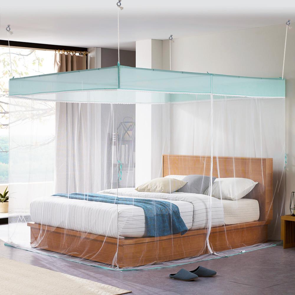 알뜨리 지퍼식 사각 모기장 단품 싱글 침대 텐트