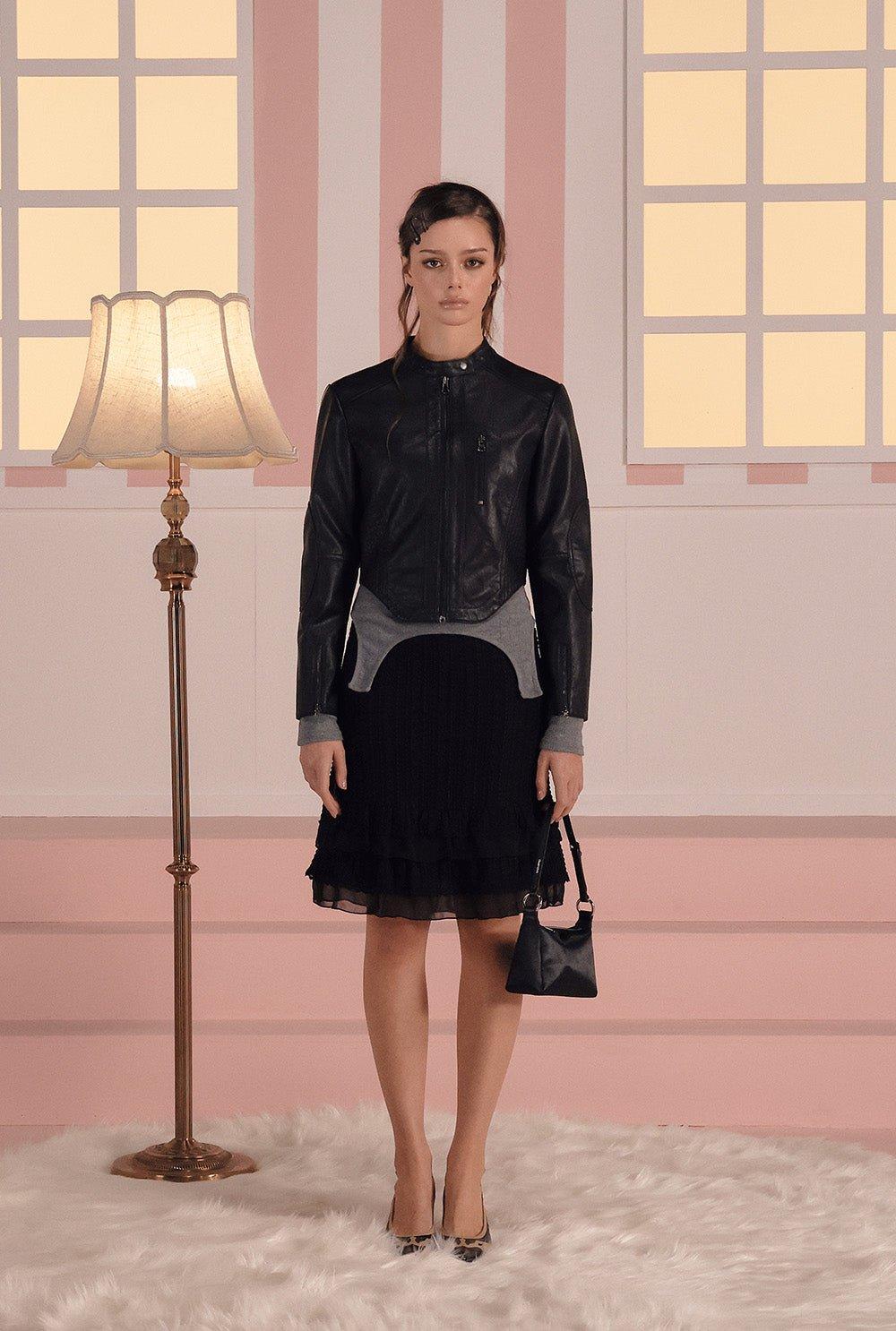 Bella leather jacket