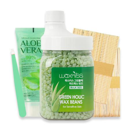 이런 상품 어때요? 왁스키스 알로에그린 셀프왁싱 대용량 DIY키트