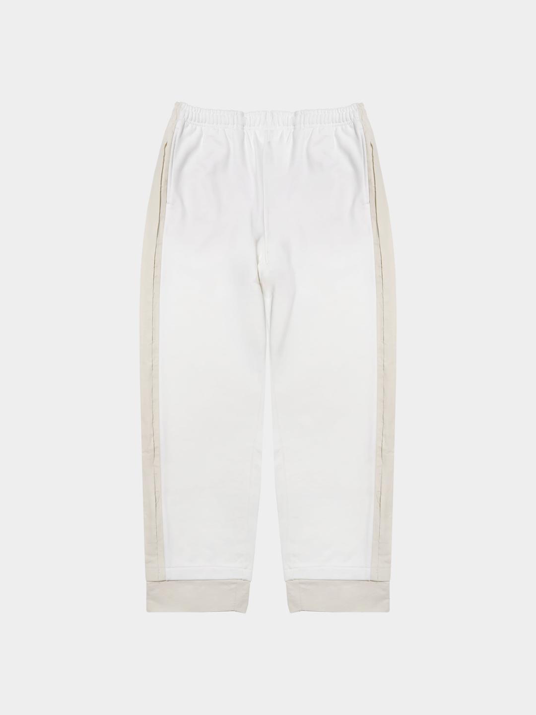 RAWCUT LAYER TRACK PANTS WHITE