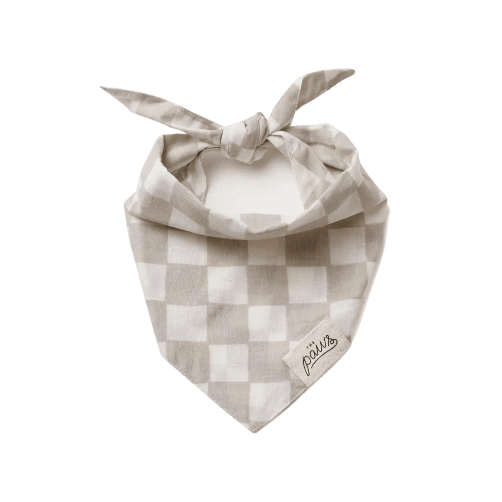 Checkers Dog Bandana