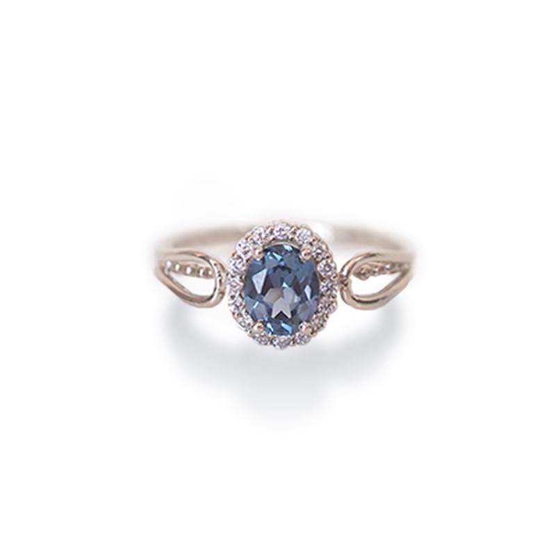14k Blue Spinel Ring[블루 스피넬 반지]