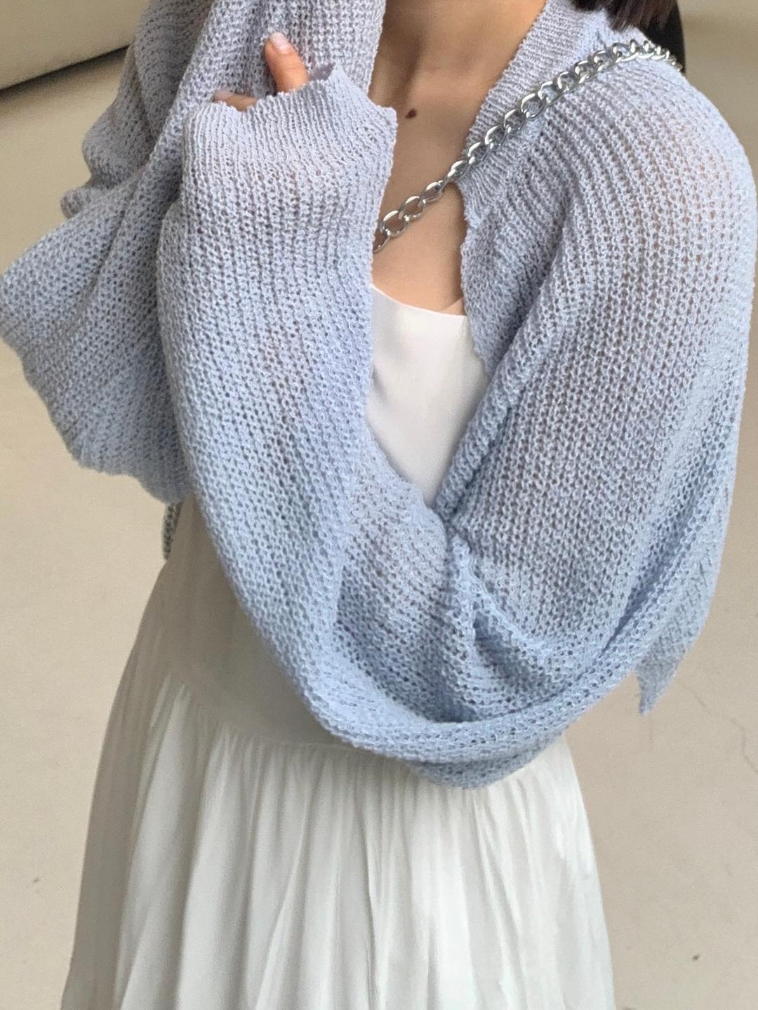 [흠뻑쇼!] 로아이 여름 니트 볼레로 (5 color)