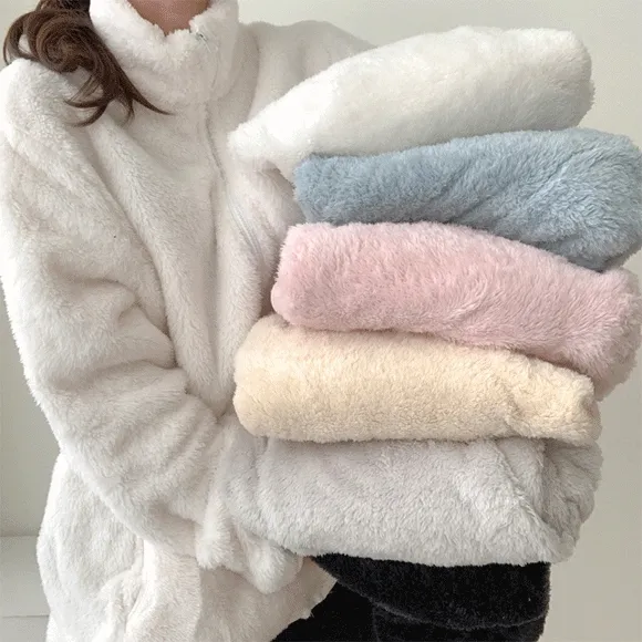 [1+1🔥할인] 프렌즈 양털 후리스 집업 가디건 6color