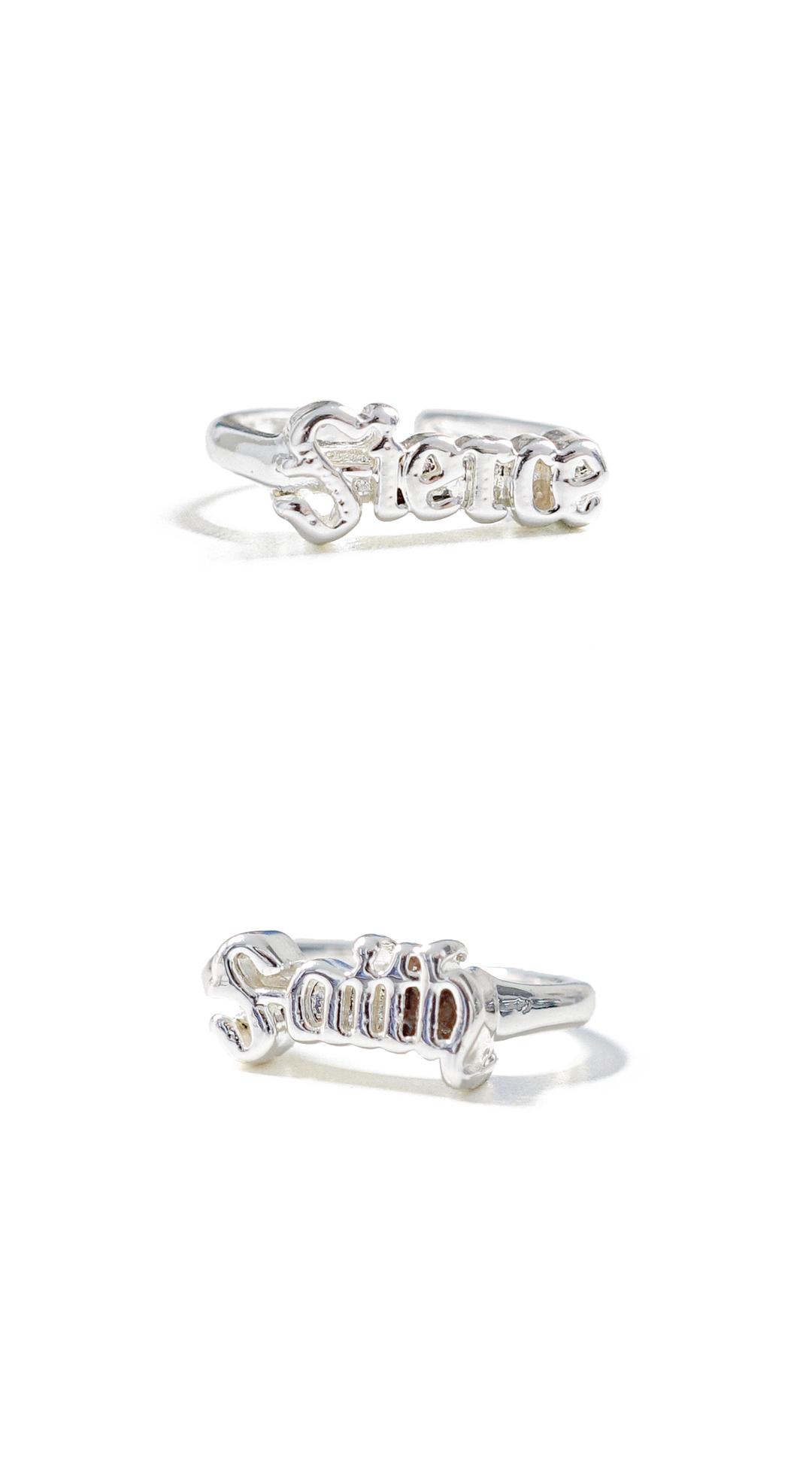 fierce & faith ring