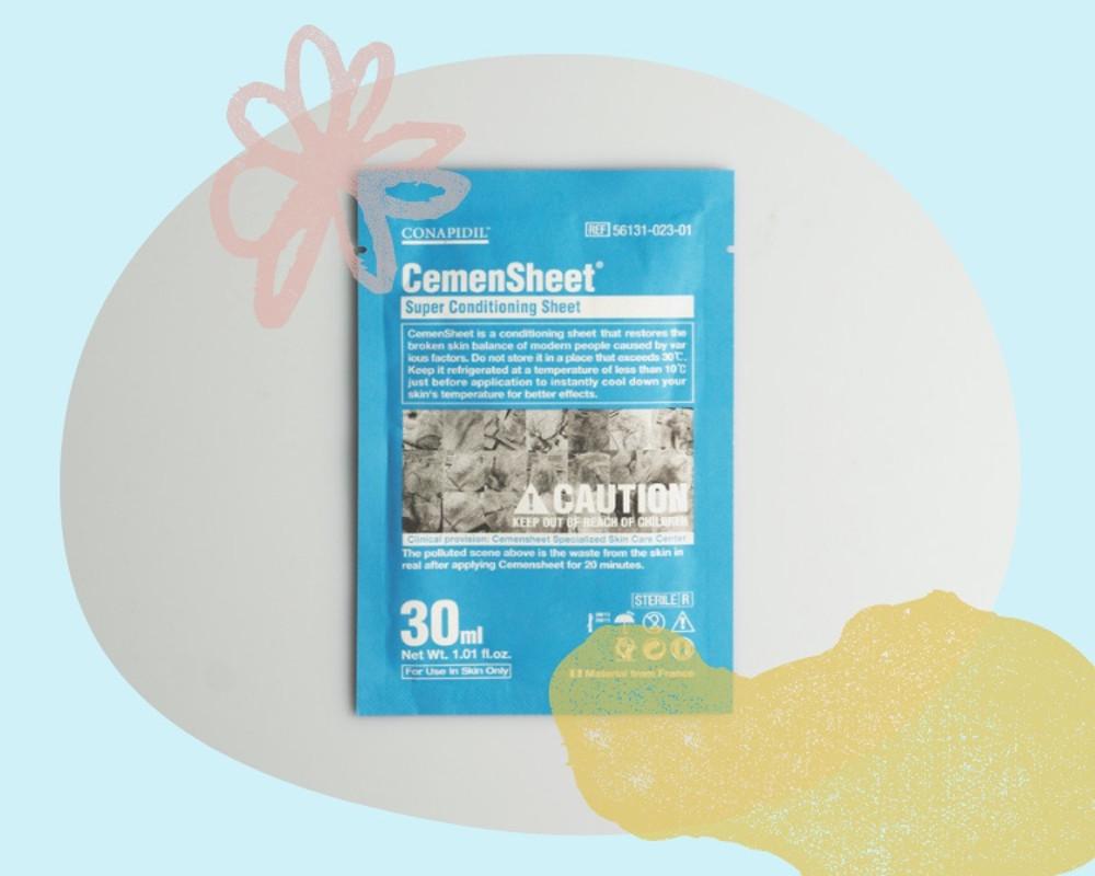 NEW 코나피딜 세멘시트 1매 모공스켈링 블랙헤드 박멸 좁쌀여드름 피부도로공사