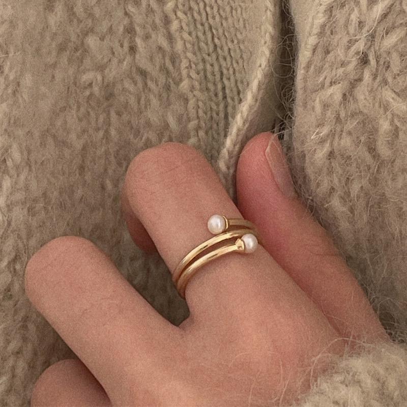 silver925 retro ring