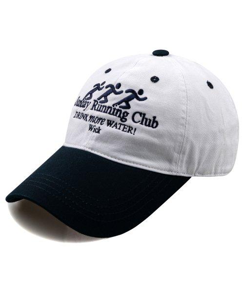 윅(WICK)  Sunday Running Club 투톤 볼캡-네이비 - 사이즈 & 후기 | 무신사