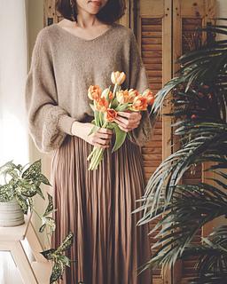 Ola Sweater pattern by Irene Lin