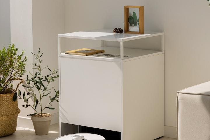 로봇청소기장 로보락 로봇청소기 수납장 IH24012