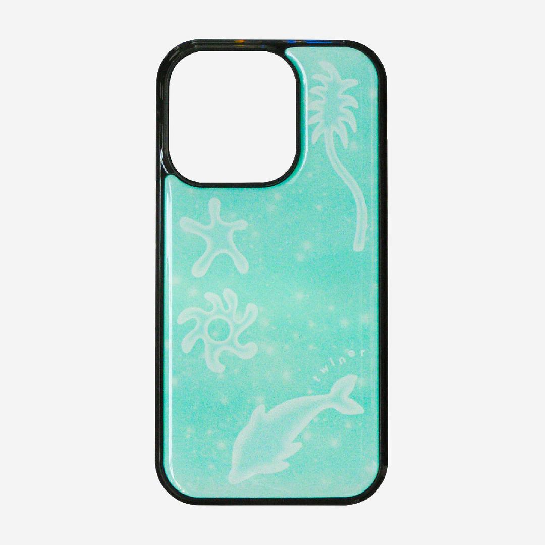 [PRE-ORDER] Tropical ocean phone case (에폭시 / 맥세이프 글라스 케이스)
