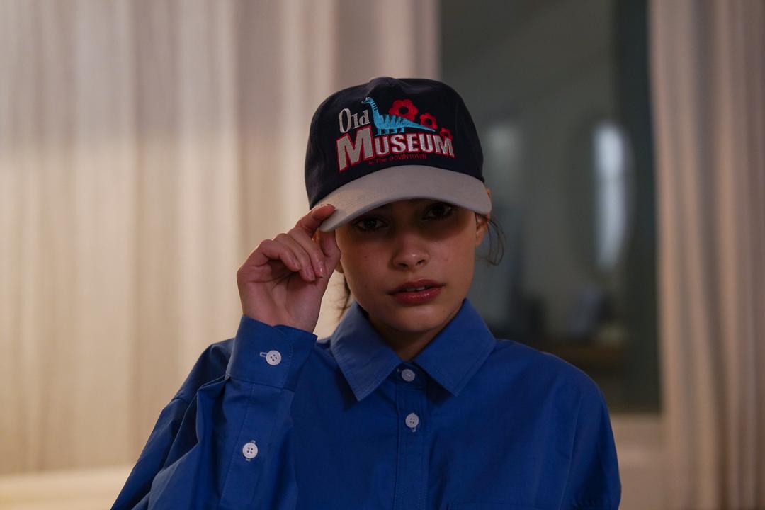 DINOSAUR MUSEUM BALL CAP - NAVY