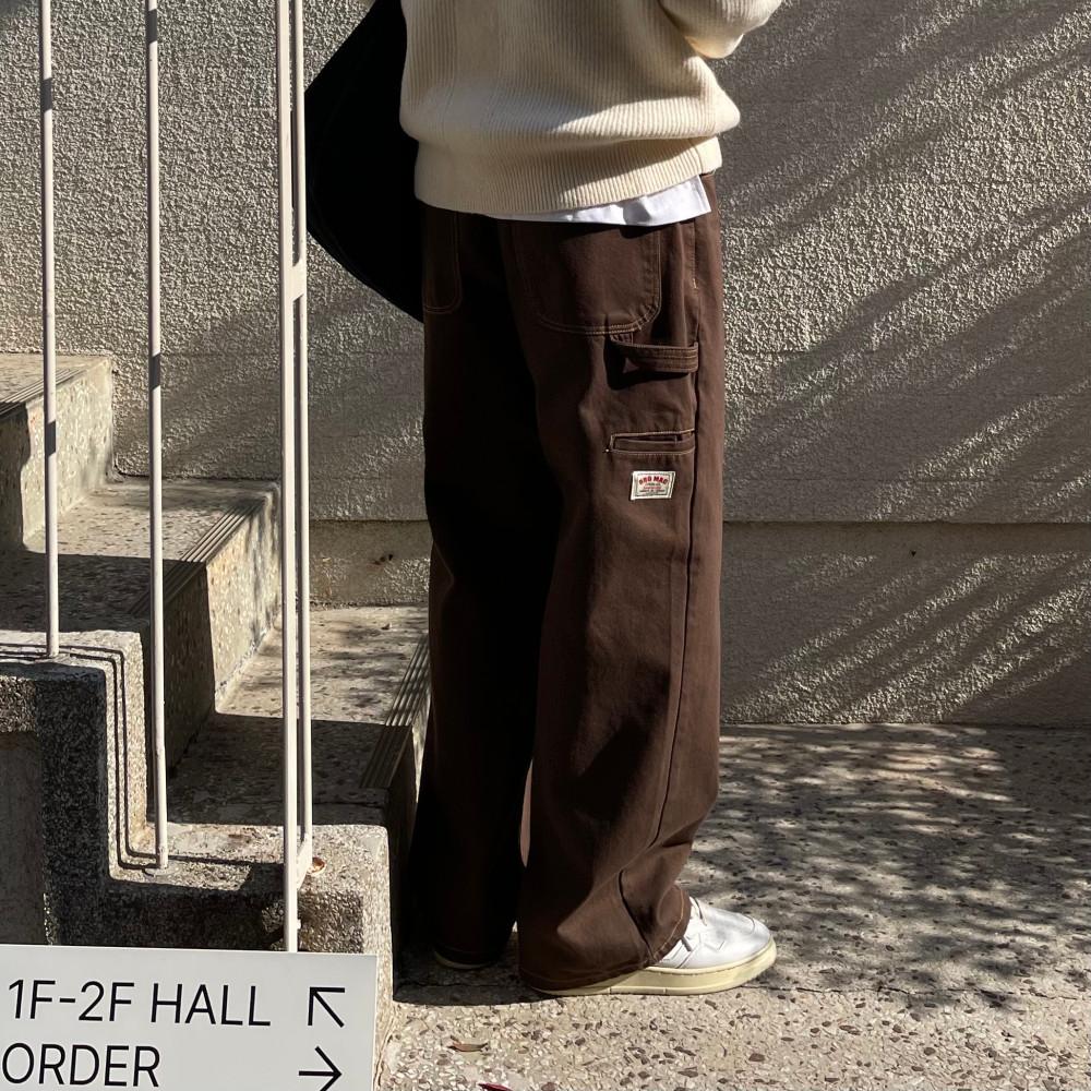 BRO MAC. 워크포켓 와이드팬츠 (3color)