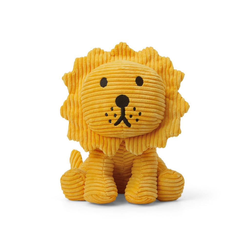 miffy 라이언 코듀로이 사자 애착 인형 옐로우 - 24cm