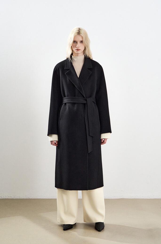 [SYSTEM] 캐시미어 블렌드 벨티드 코트
