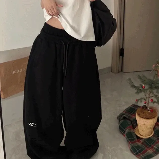 [루즈핏/밴딩] 수빈 루즈핏 레이어드 밴딩 팬츠