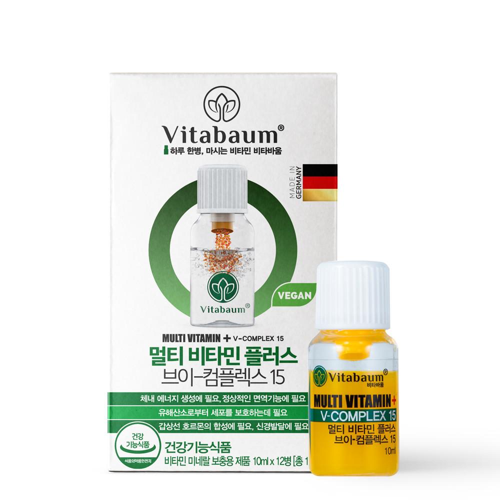 비타바움 멀티비타민 플러스_브이 컴플렉스15 (10ml) x 12vials