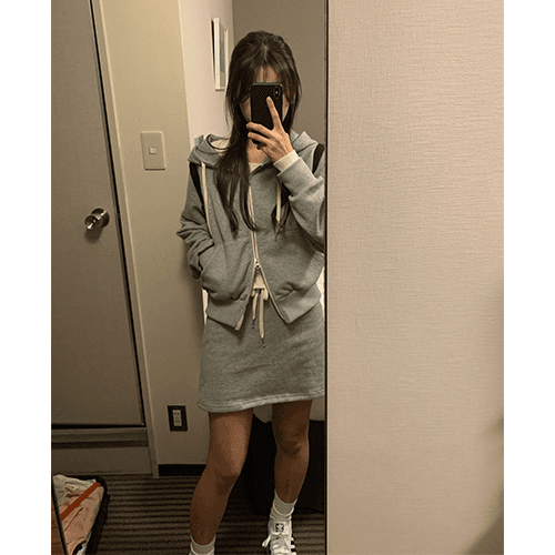 yogurt hood (요거트 후드집업)
