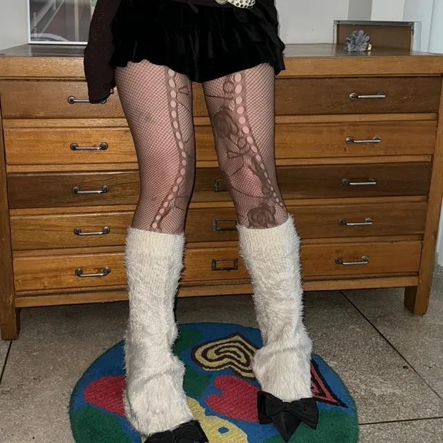 🔥BEST🔥장미 망사 스타킹