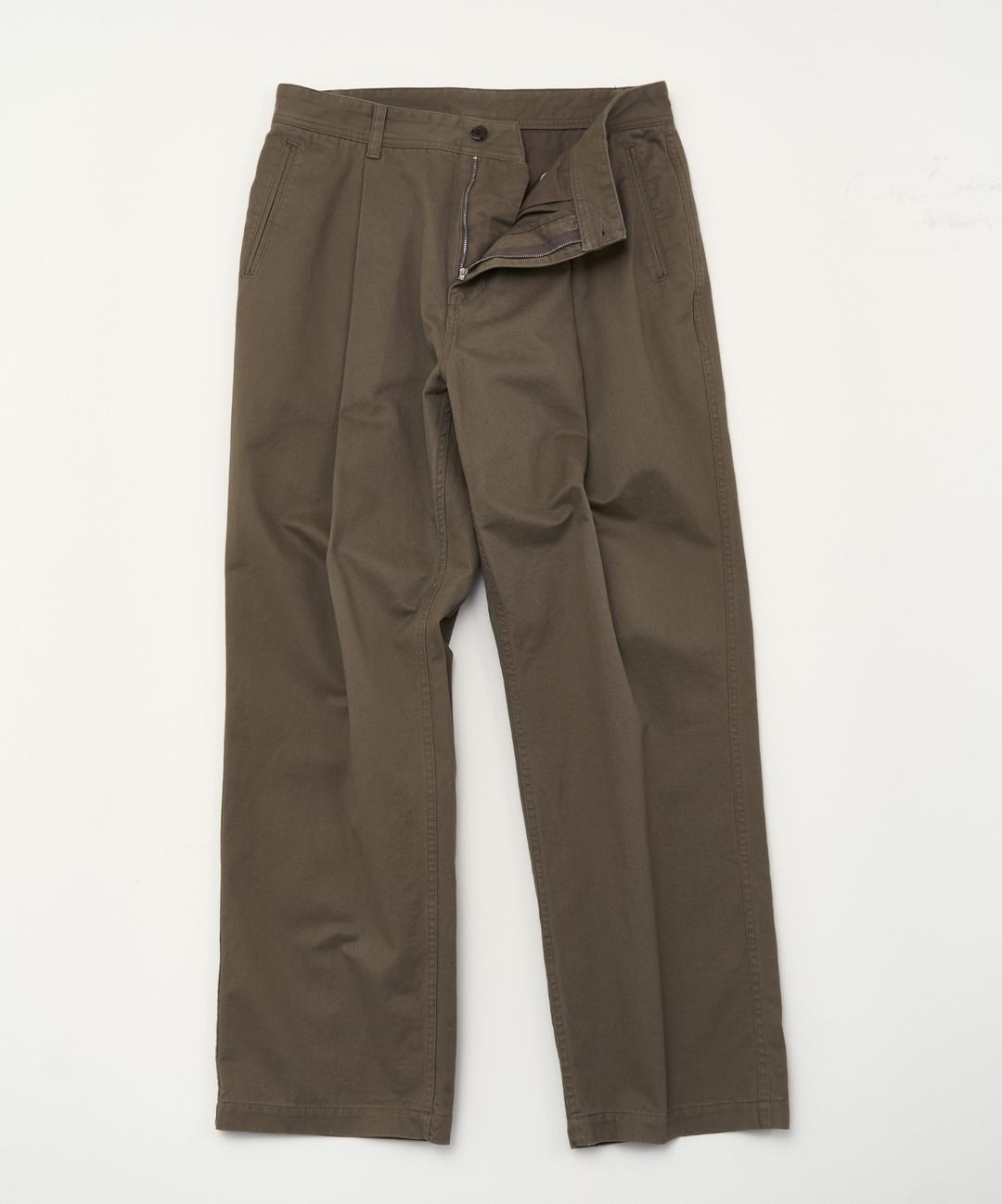 Vanves IV drill pants [Olive]