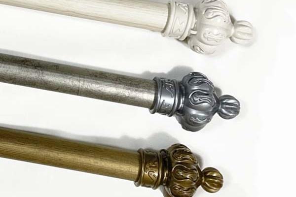 25mm 엔틱 커튼봉_3colors_3sizes