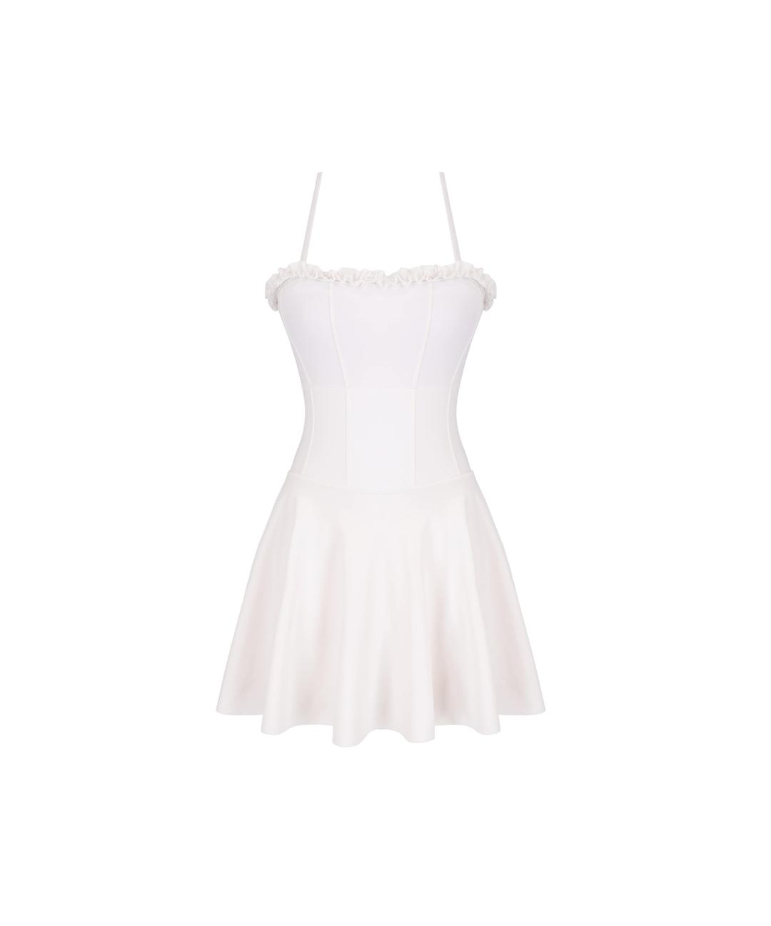 Swan frills monokini