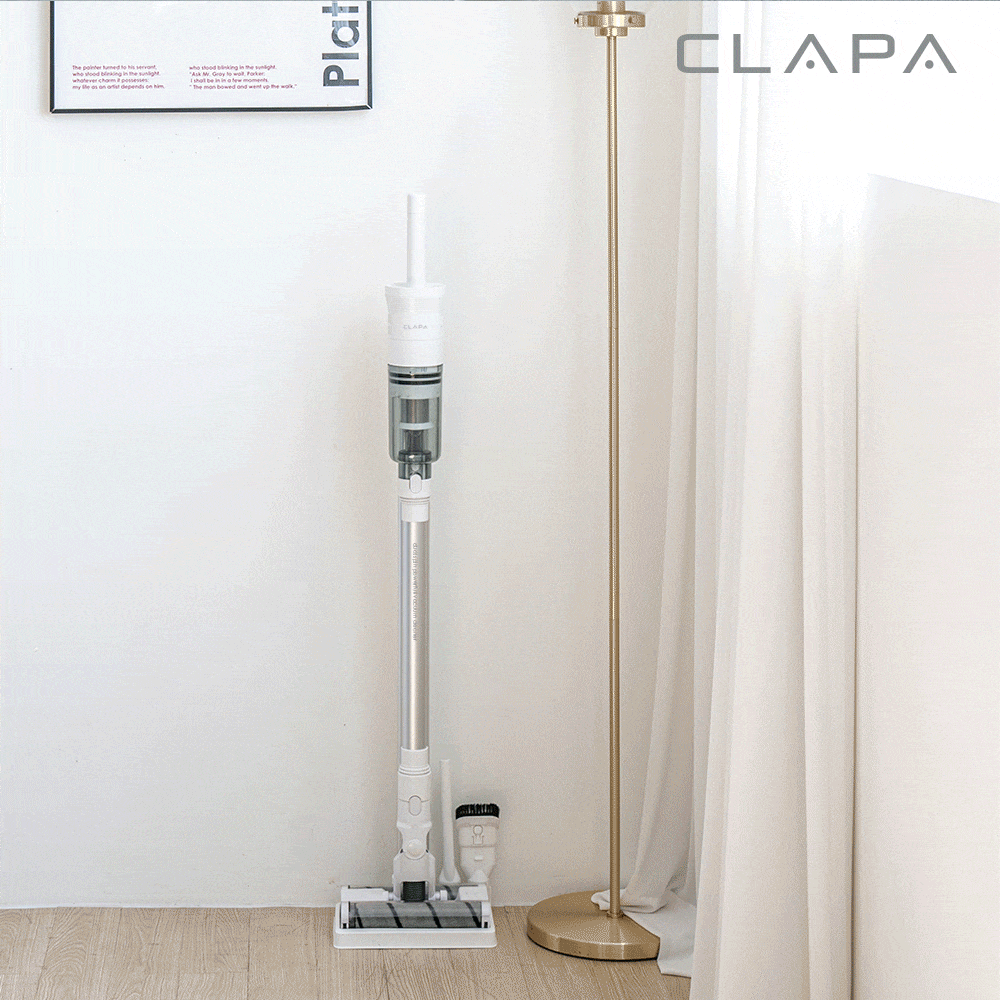 360도 회전 듀얼브러시  BLDC 차이슨 H12 무선청소기 (거치대포함)