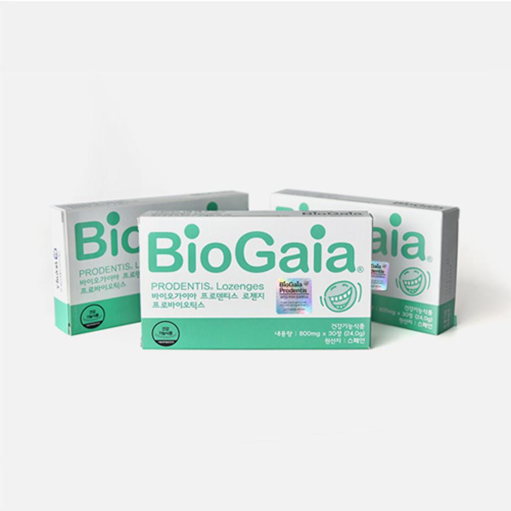 [BioGaia 공식몰] 유산균 프로덴티스 로젠지 3개월분
