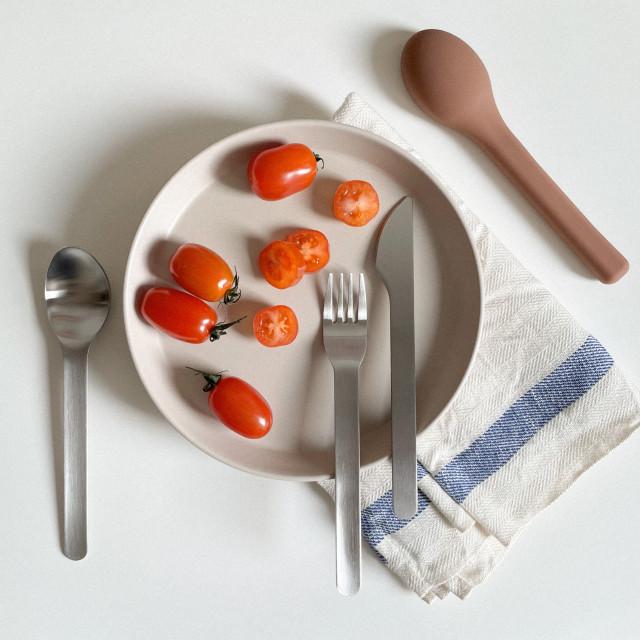 HAPS NORDIC Picnic Cutlery Set 북유럽 피크닉 소풍 캠핑 도시락 커트러리 스테인리스 스푼 숟가락 수저 포크 나이프 실리콘 커버 키즈 유아 세트