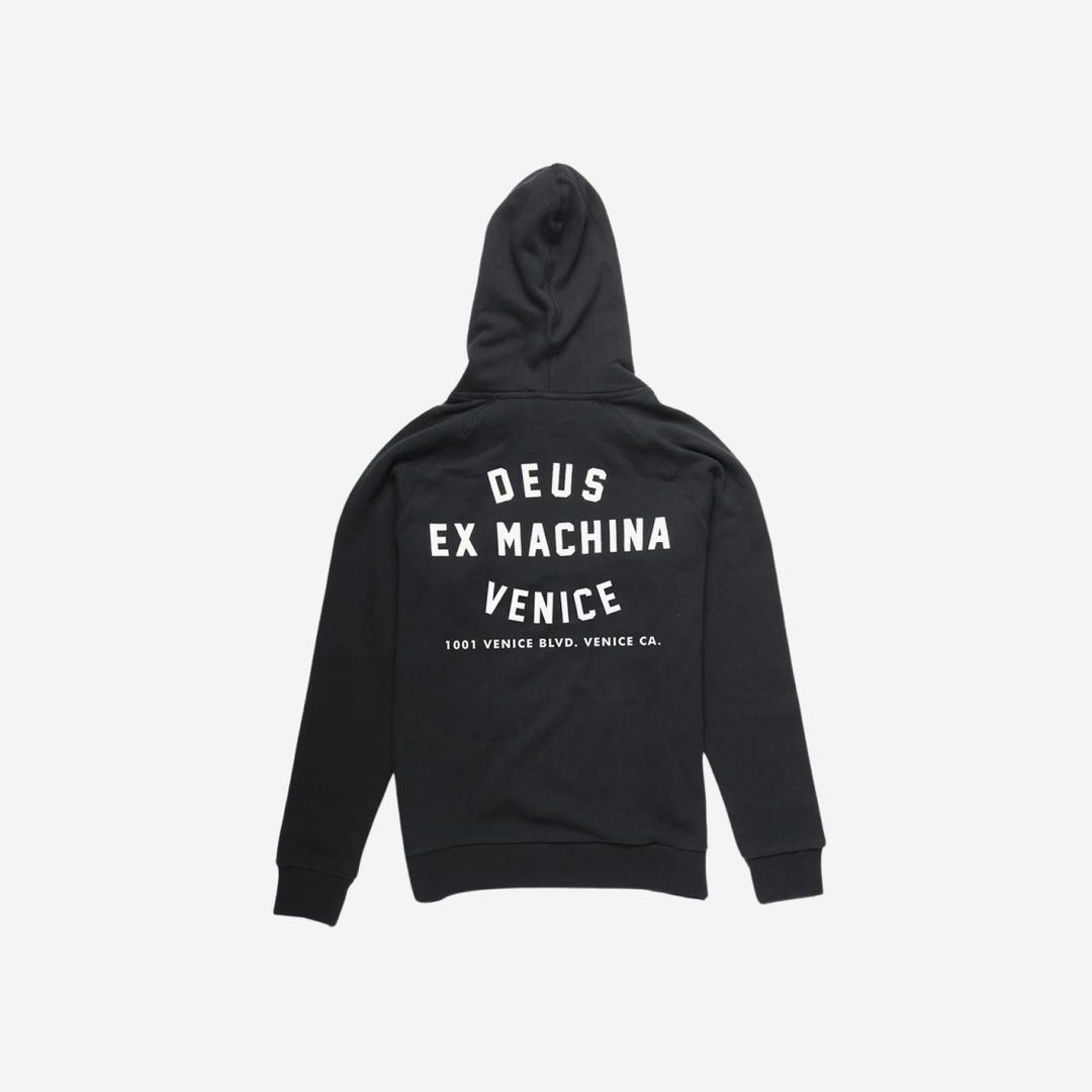 Deus Ex Machina Venice Address Hoodie Black