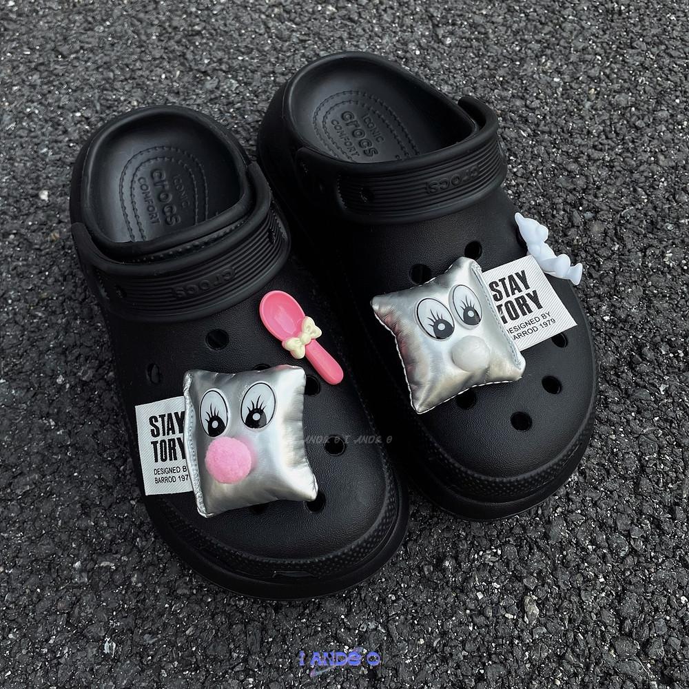 아이앤드오 실버페이스 크록스 지비츠 파츠세트