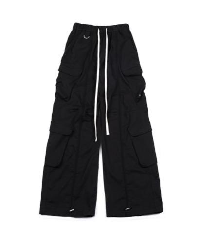 SIDE POCKET LARGE CARGO BLACK