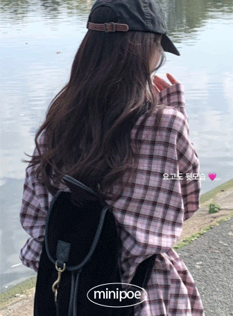 [London][MADE] 딸기프라푸치노 체크 셔츠 (1color)